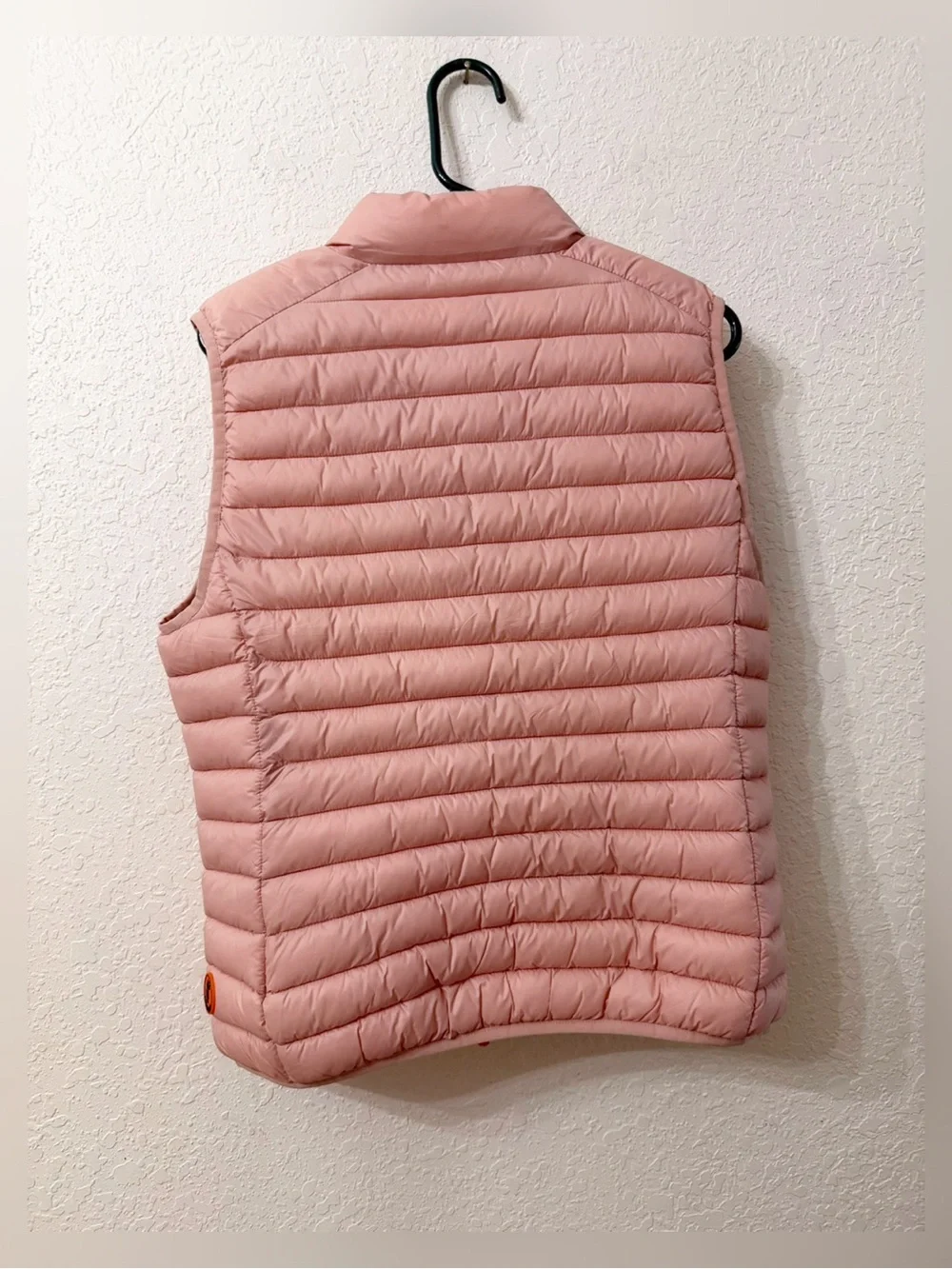 Save The Duck Animal Free Lightweight Quilted Pink Puffer Vest